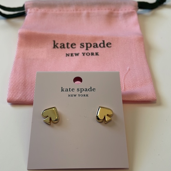 NWT Kate Spade everyday spade metal studs - Picture 7 of 7